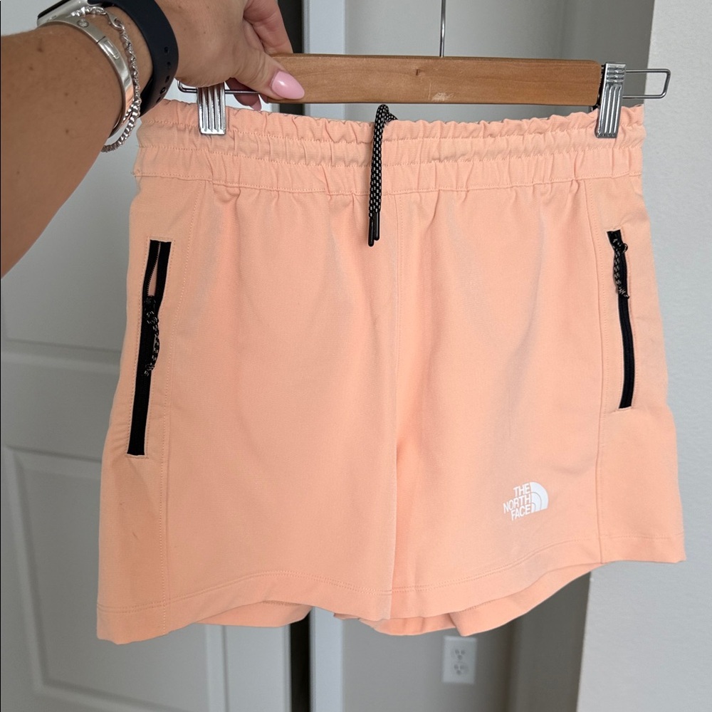 The North Face Peach Elastic-Waist Athletic Shorts - Picture 5 of 6
